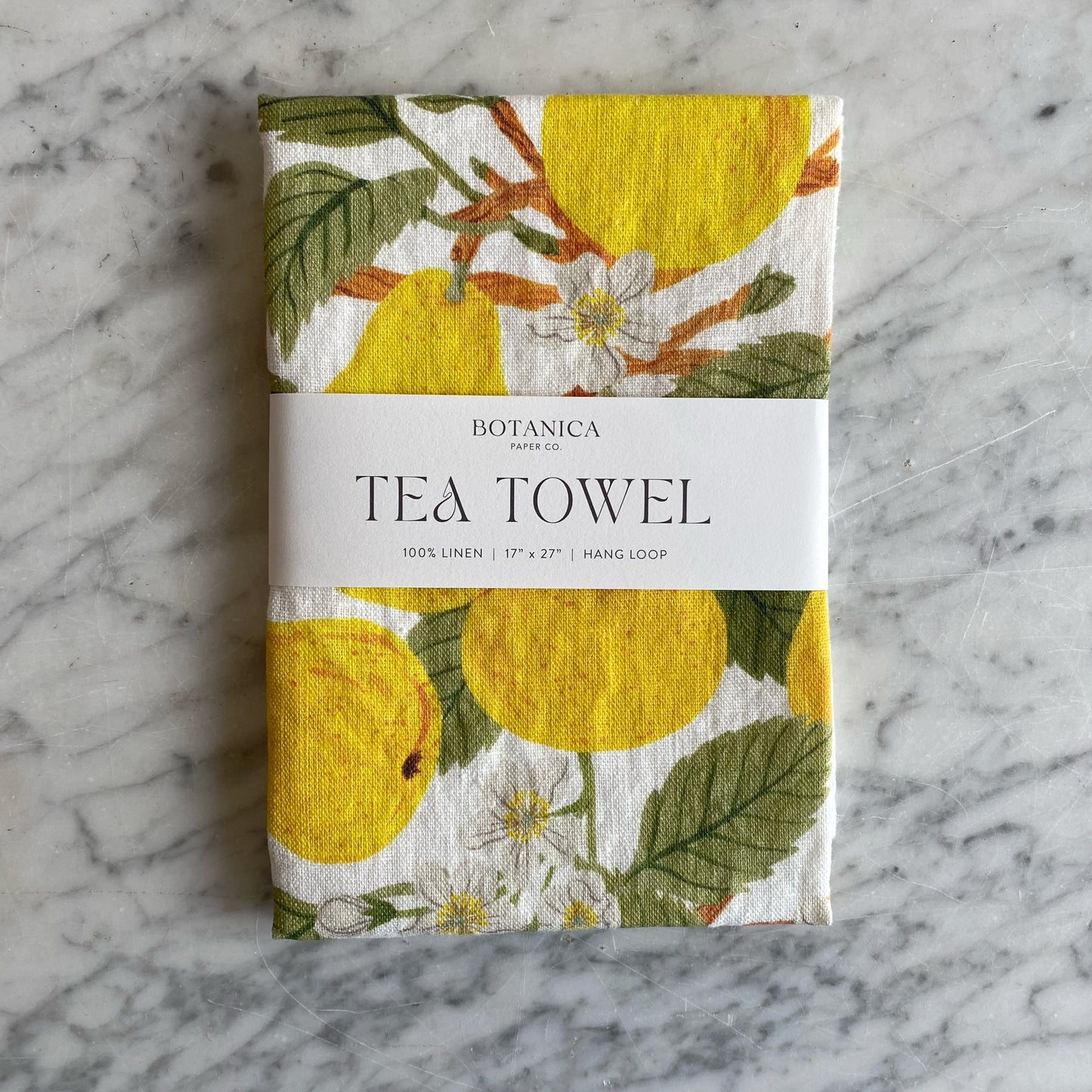 Pear Orchard | 100% Linen Tea Towel