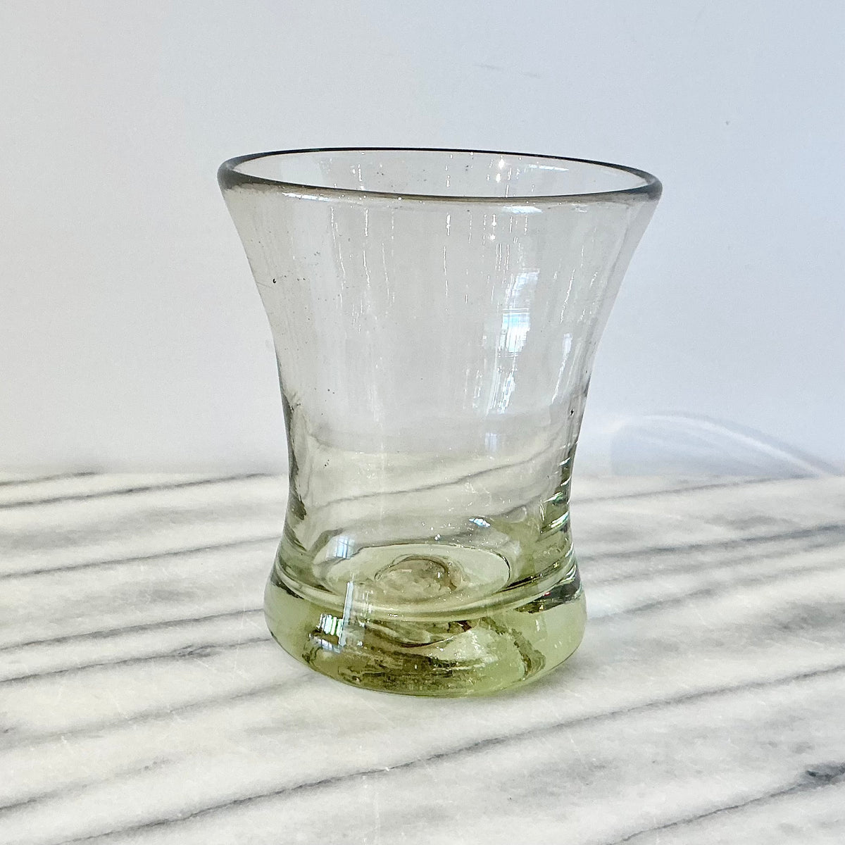 Vintage Heavy Recycled Glass Vase