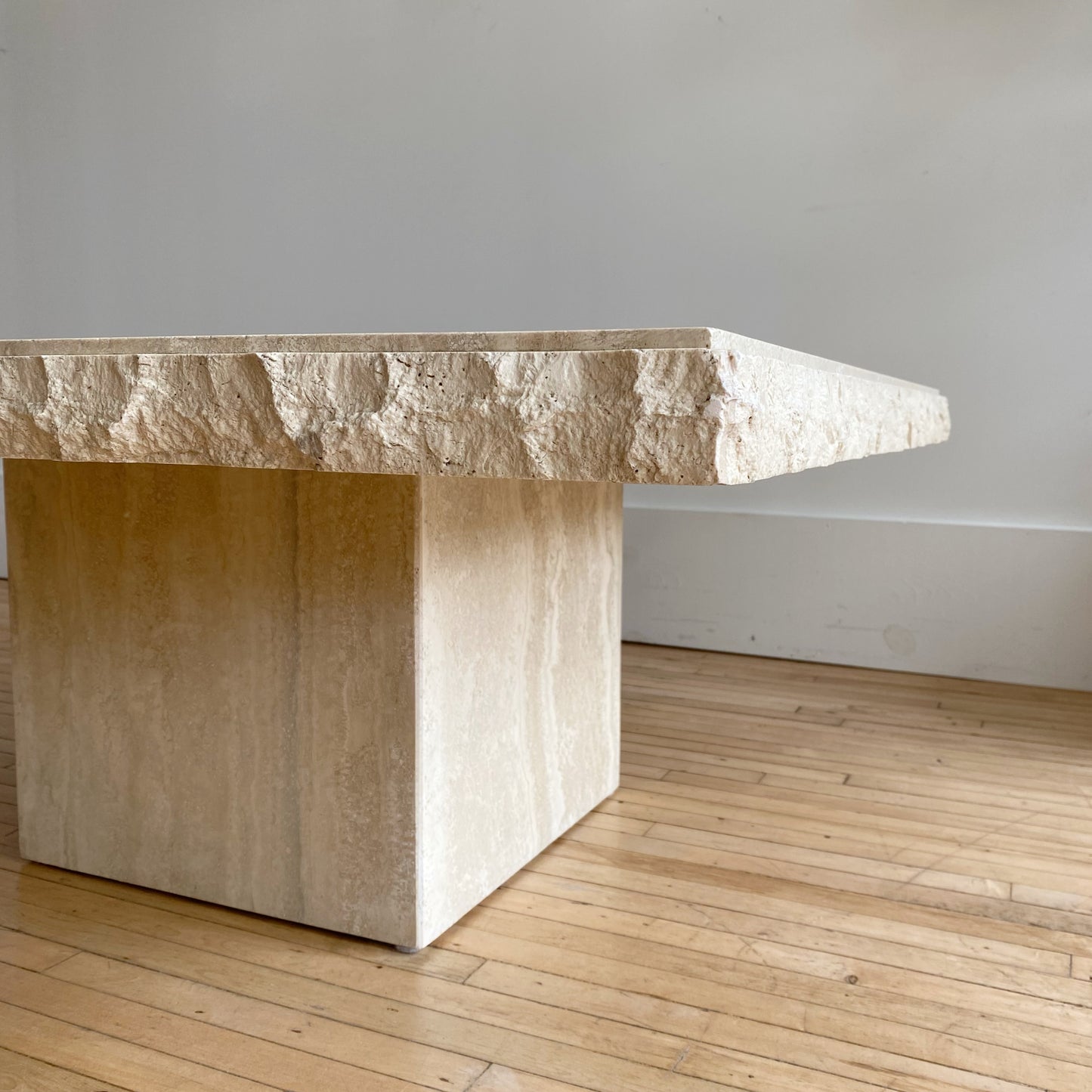 Vintage Travertine Coffee Table