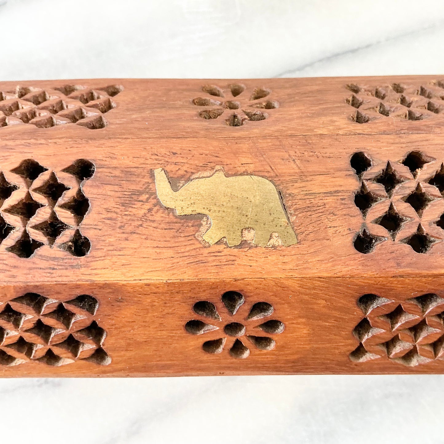 Vintage Incense Storage/Burner Box