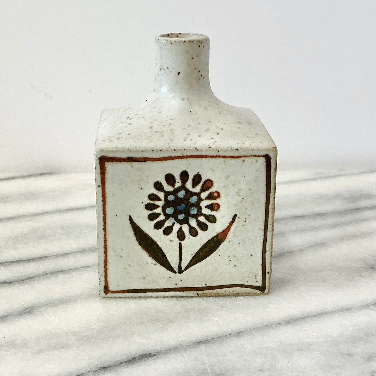 Vintage Japanese Ceramic Bud Vase