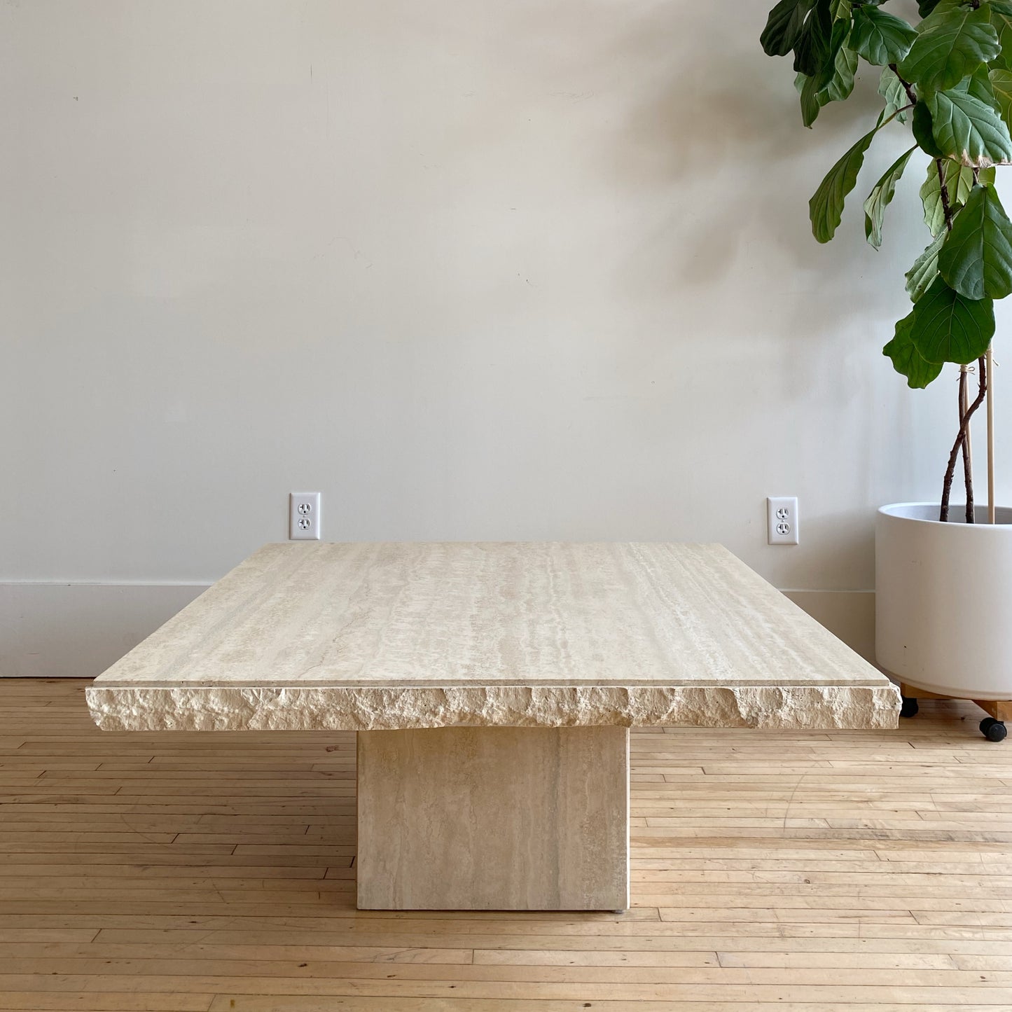 Vintage Travertine Coffee Table