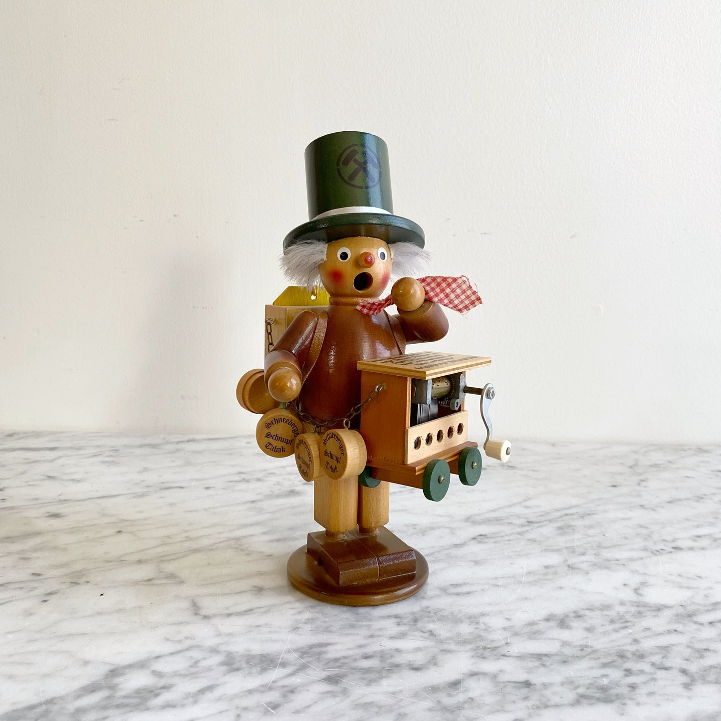 Vintage German Smoker / Incense Smoker : SNUFF PEDDLER