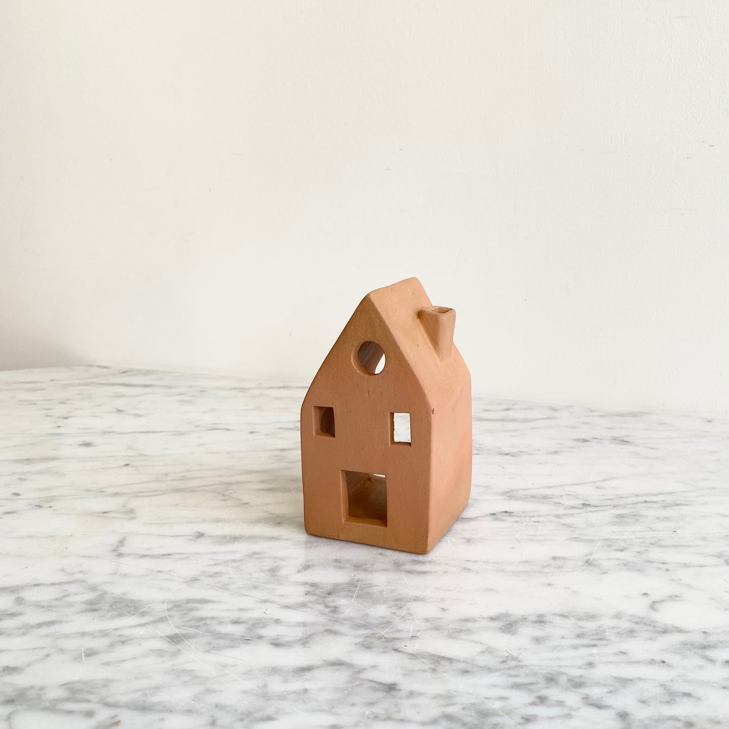 Terra-cotta House Incense Holder