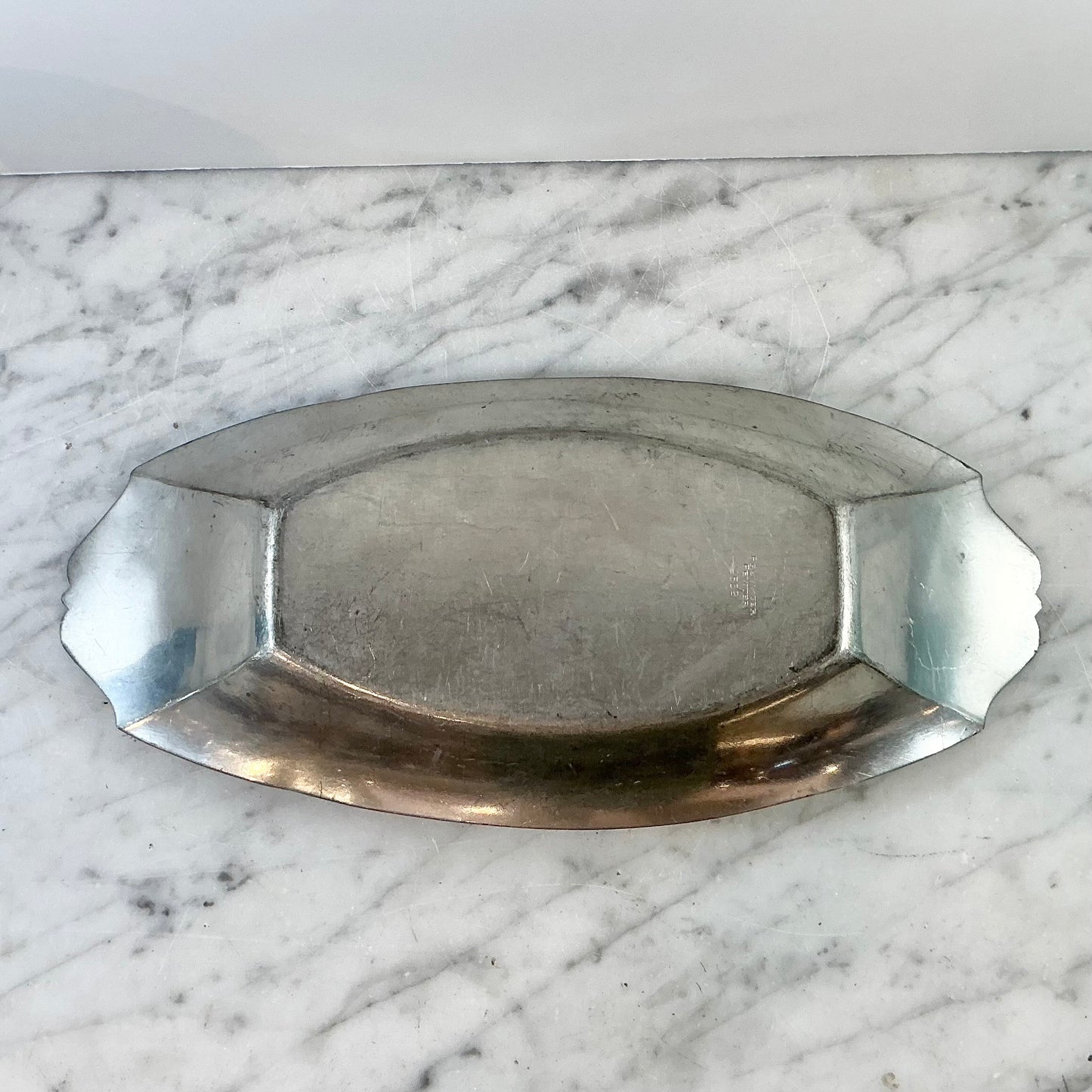 Vintage Pewter Tray