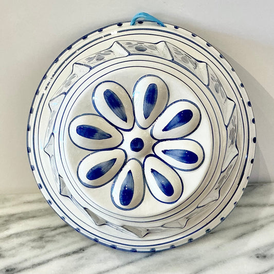 Vintage Hand-Painted Decorative Ceramic Mold