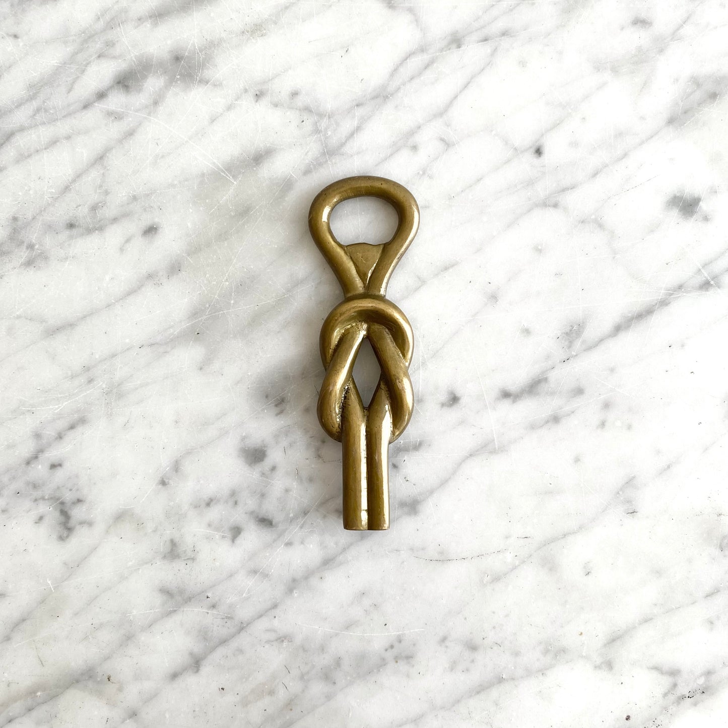 Brass “Knot” Bottle Opener