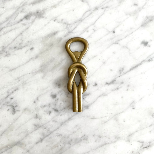 Brass “Knot” Bottle Opener