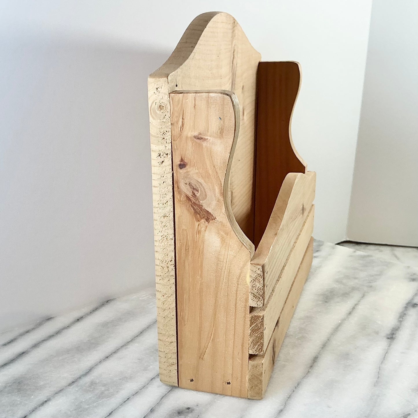 Simple Wooden Wall Organizer
