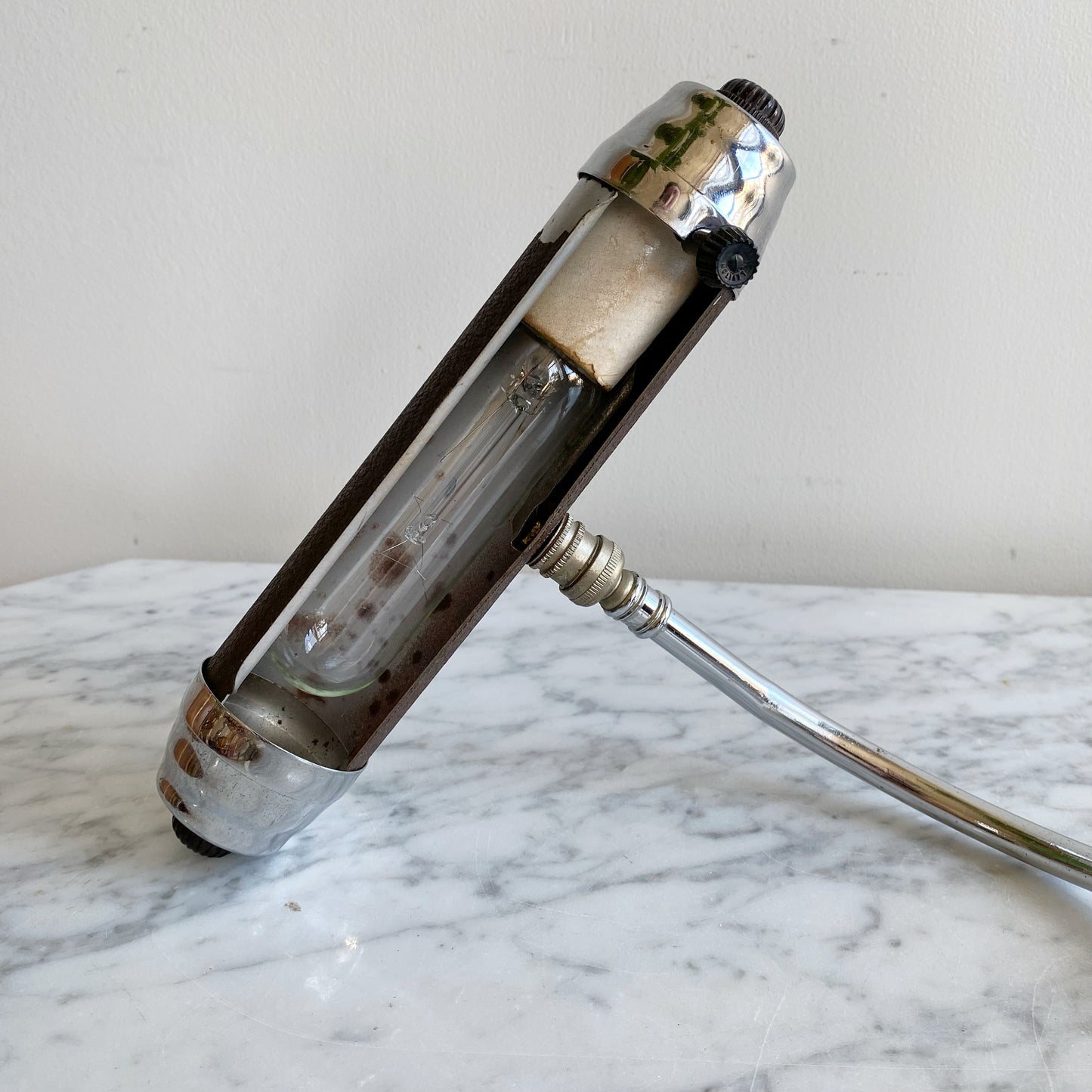 Antique 40's Desk Lamp (new cord + bulb)