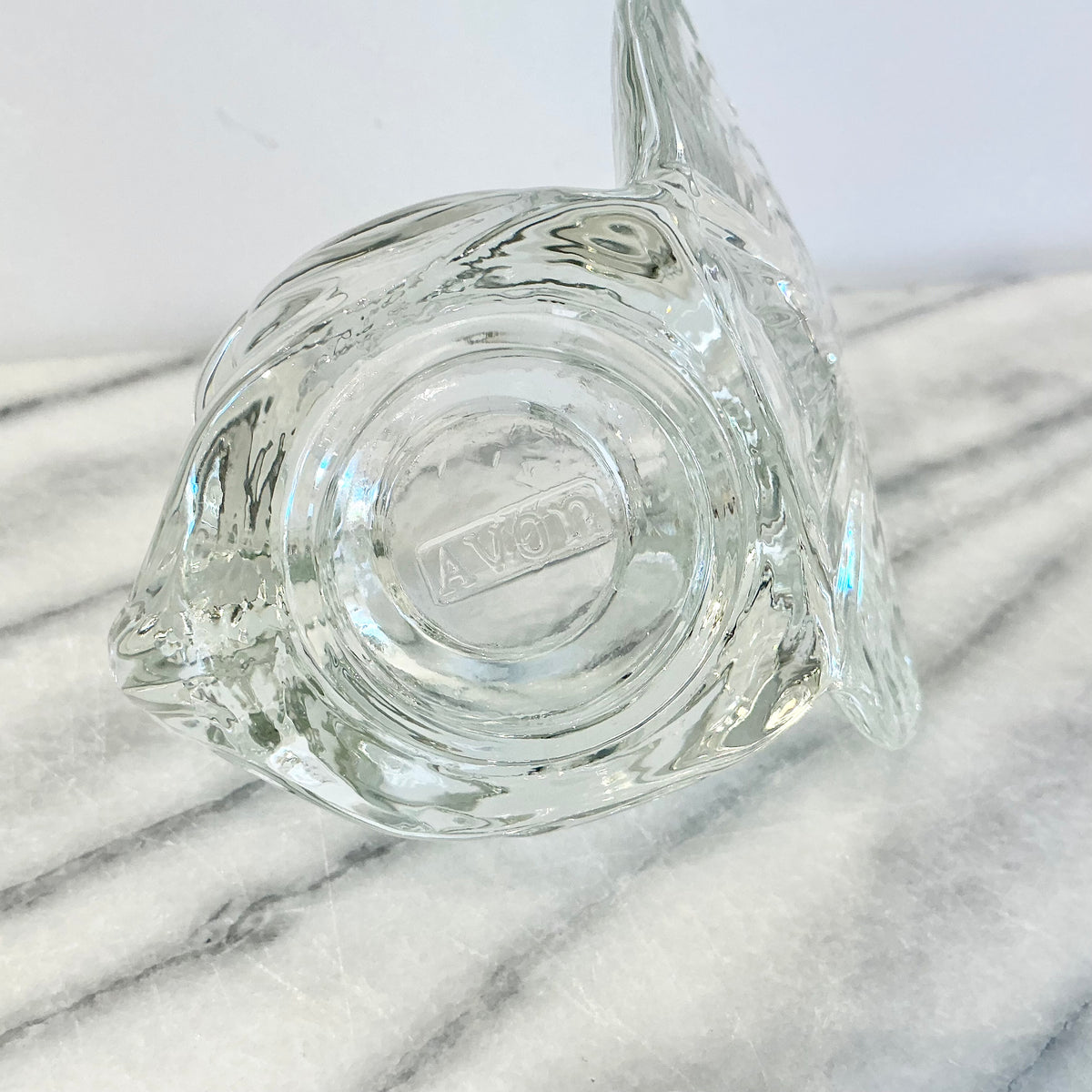 Vintage Glass Turkey Votive Holder
