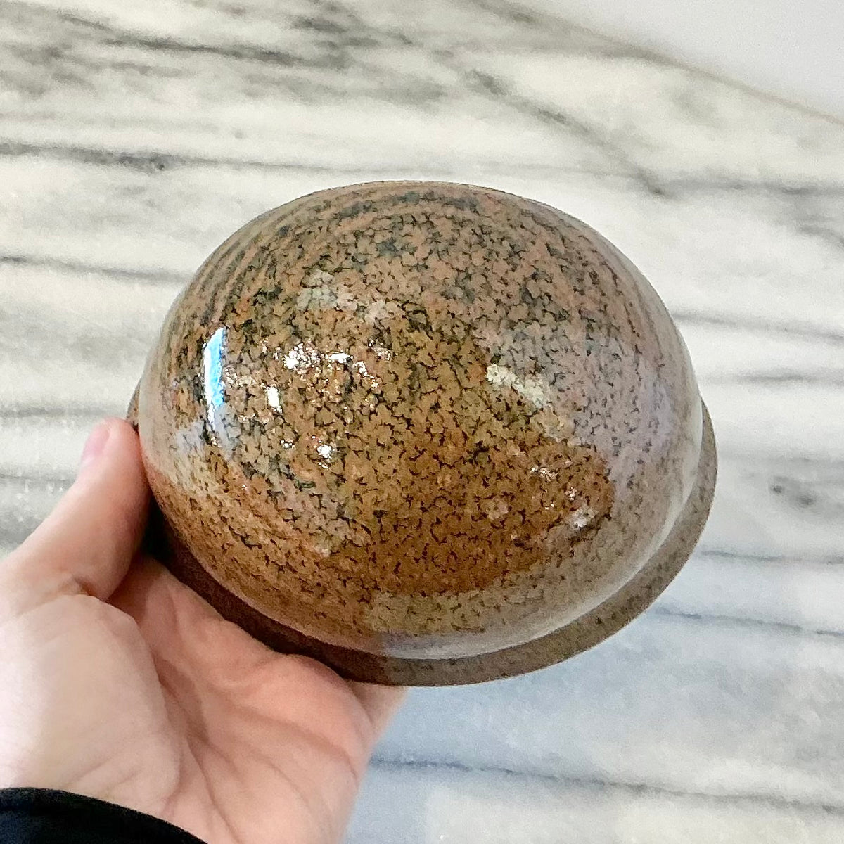 Vintage Stoneware Wall Pocket