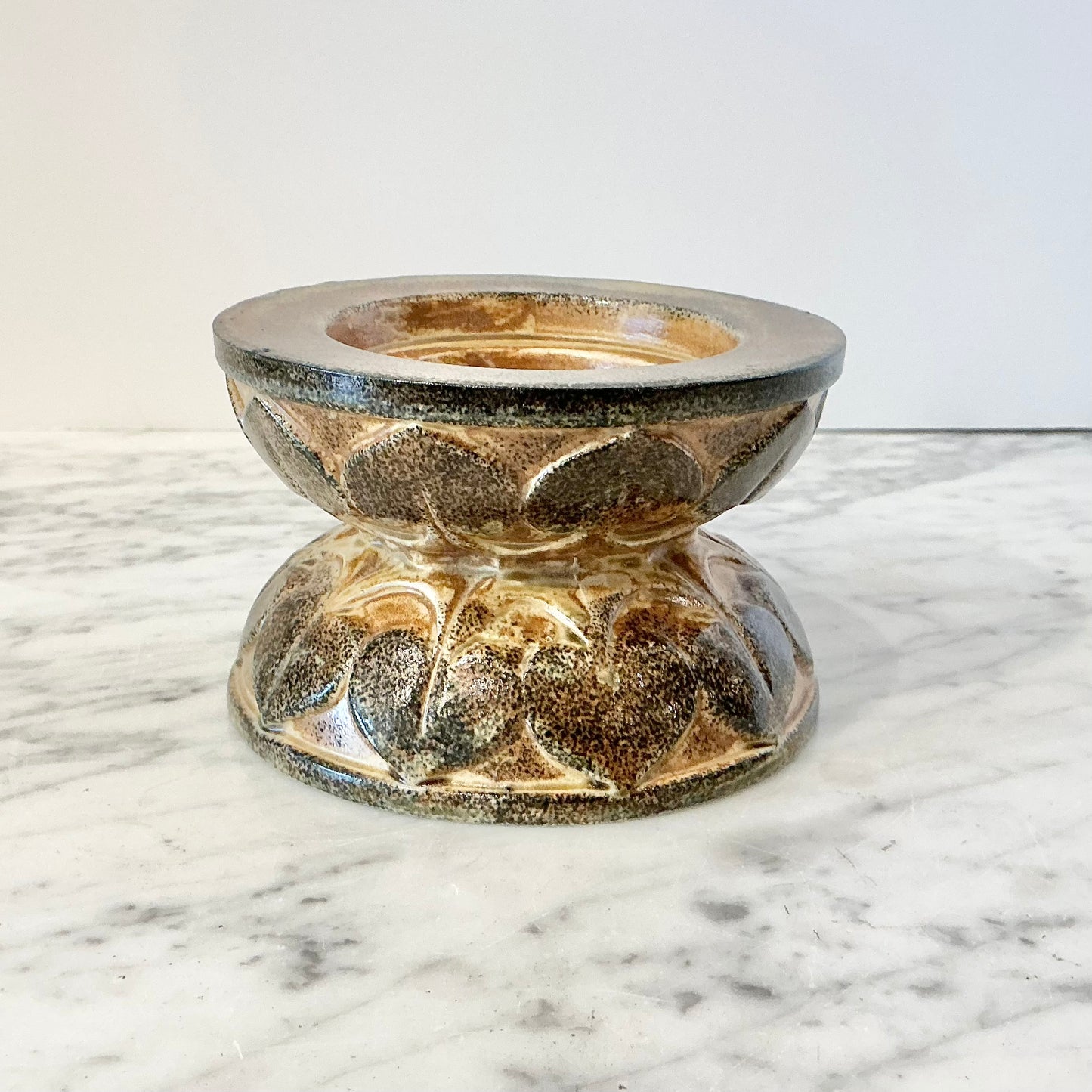 Vintage Candle Ceramic Stand