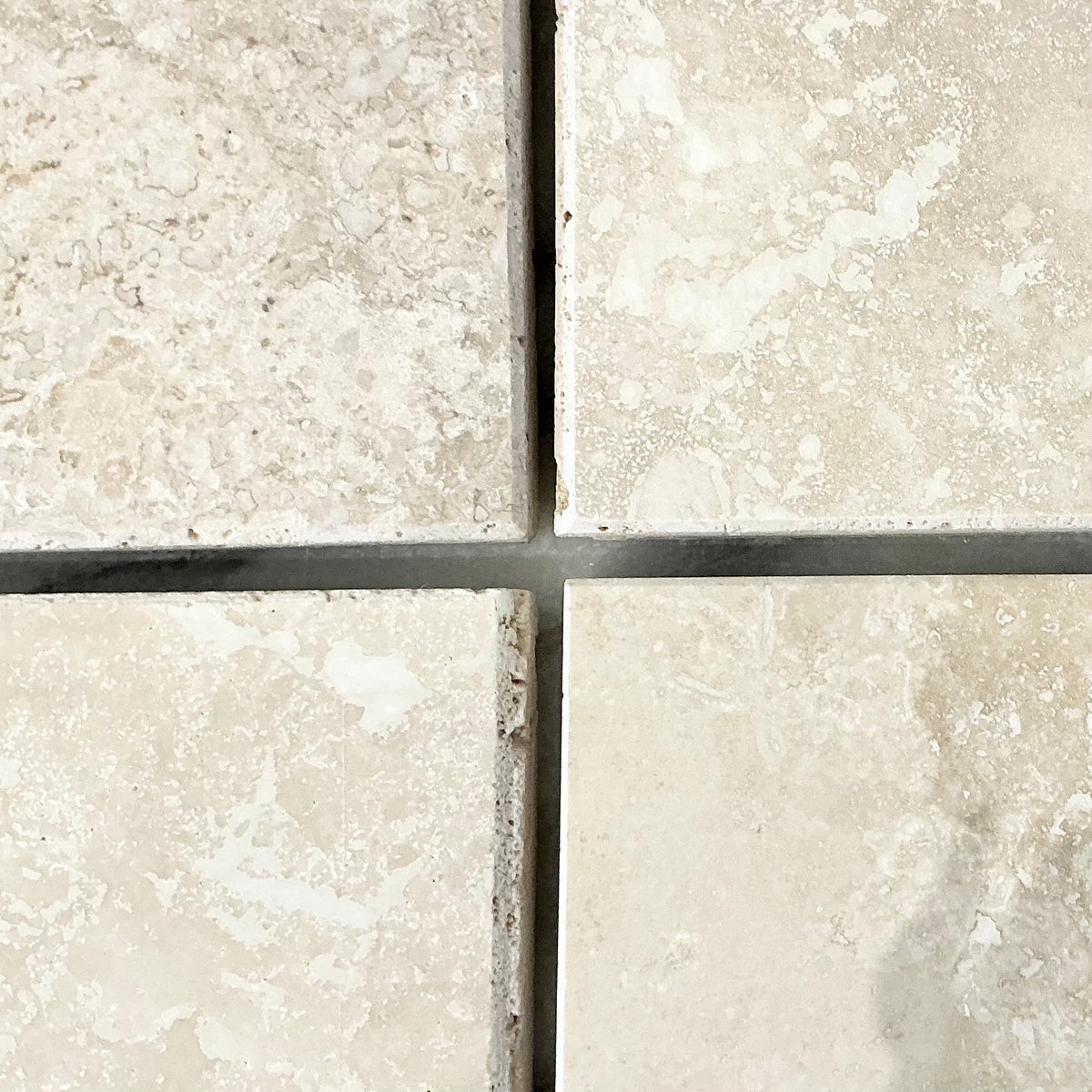 S/4 Vintage Travertine Coasters