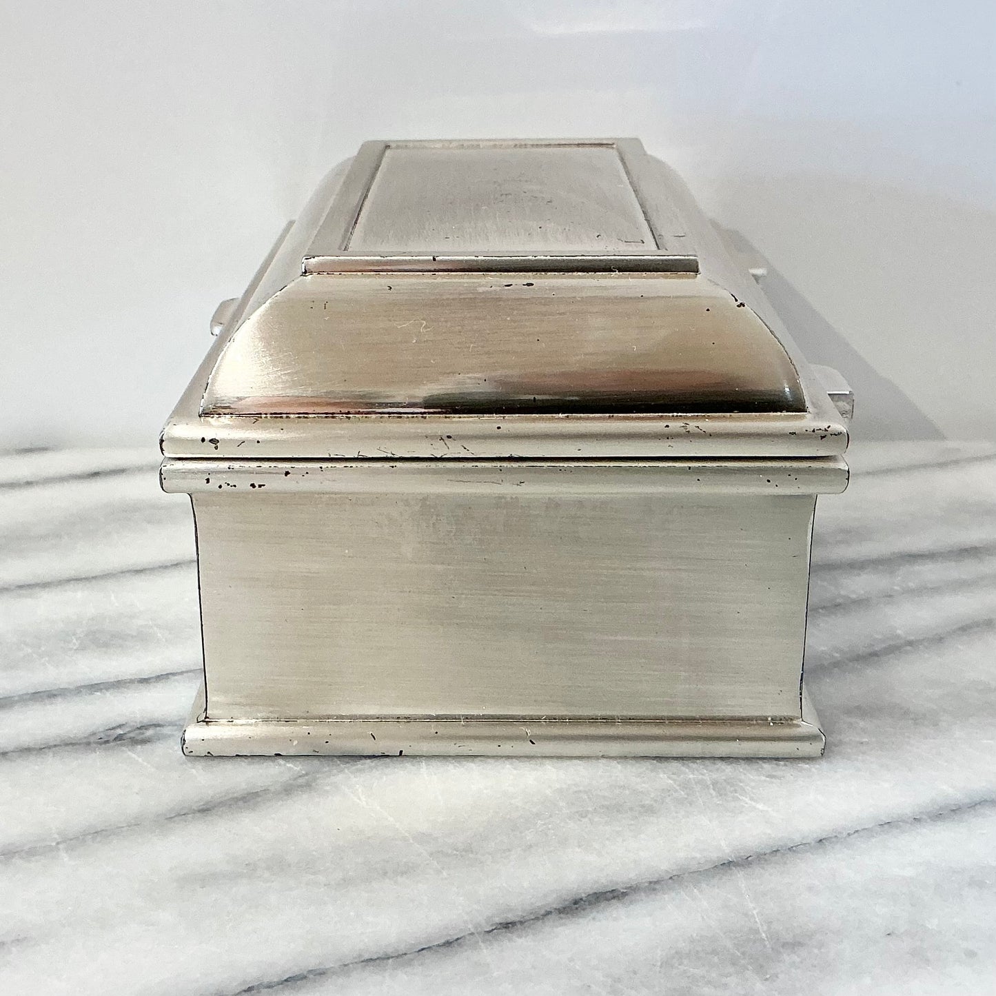 Vintage Silver Keepsake Box