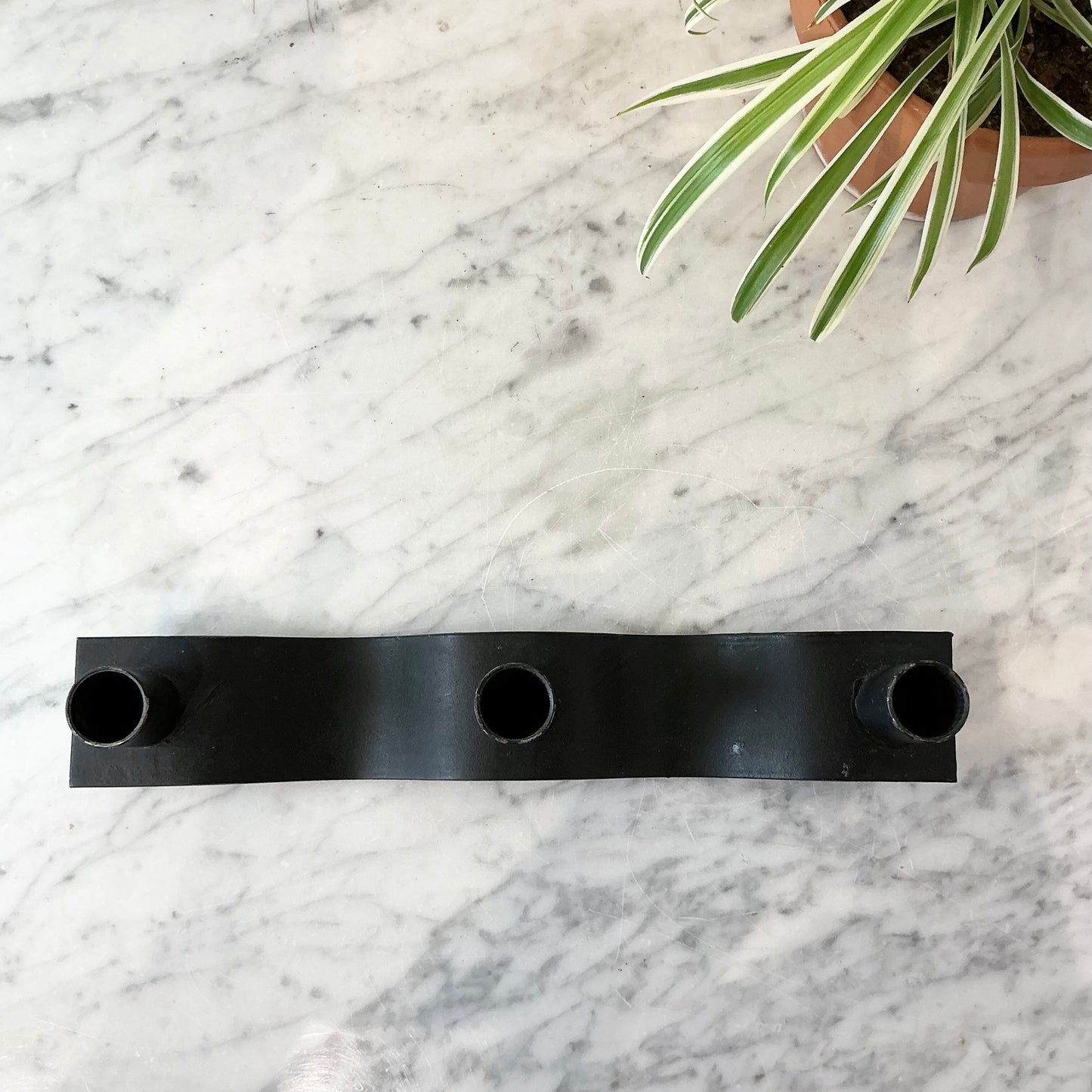 MCM Heavy Iron “Wave” Candelabra