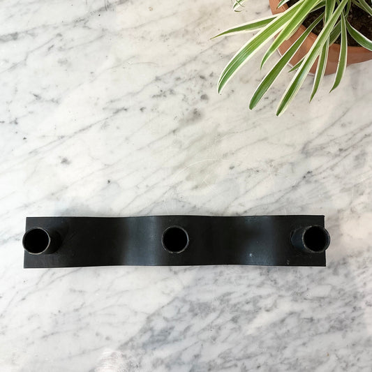 MCM Heavy Iron “Wave” Candelabra