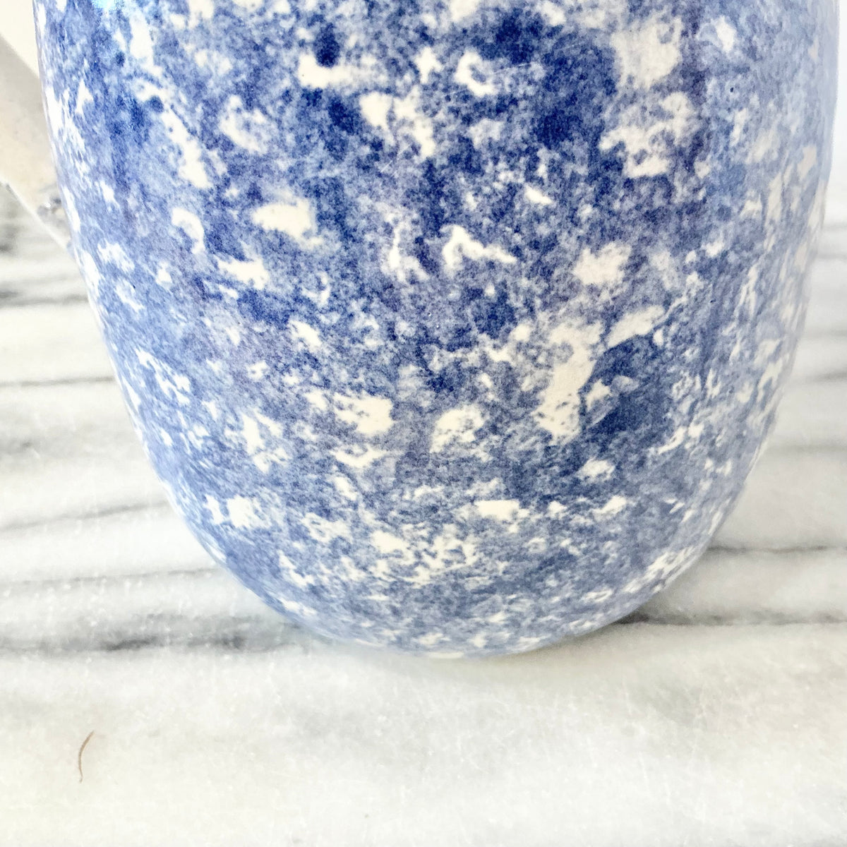 Vintage Spongeware Pitcher