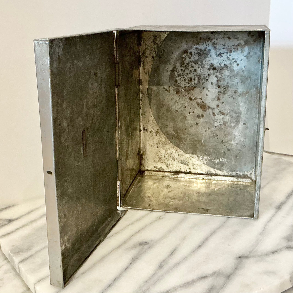 Vintage Metal Storage Box