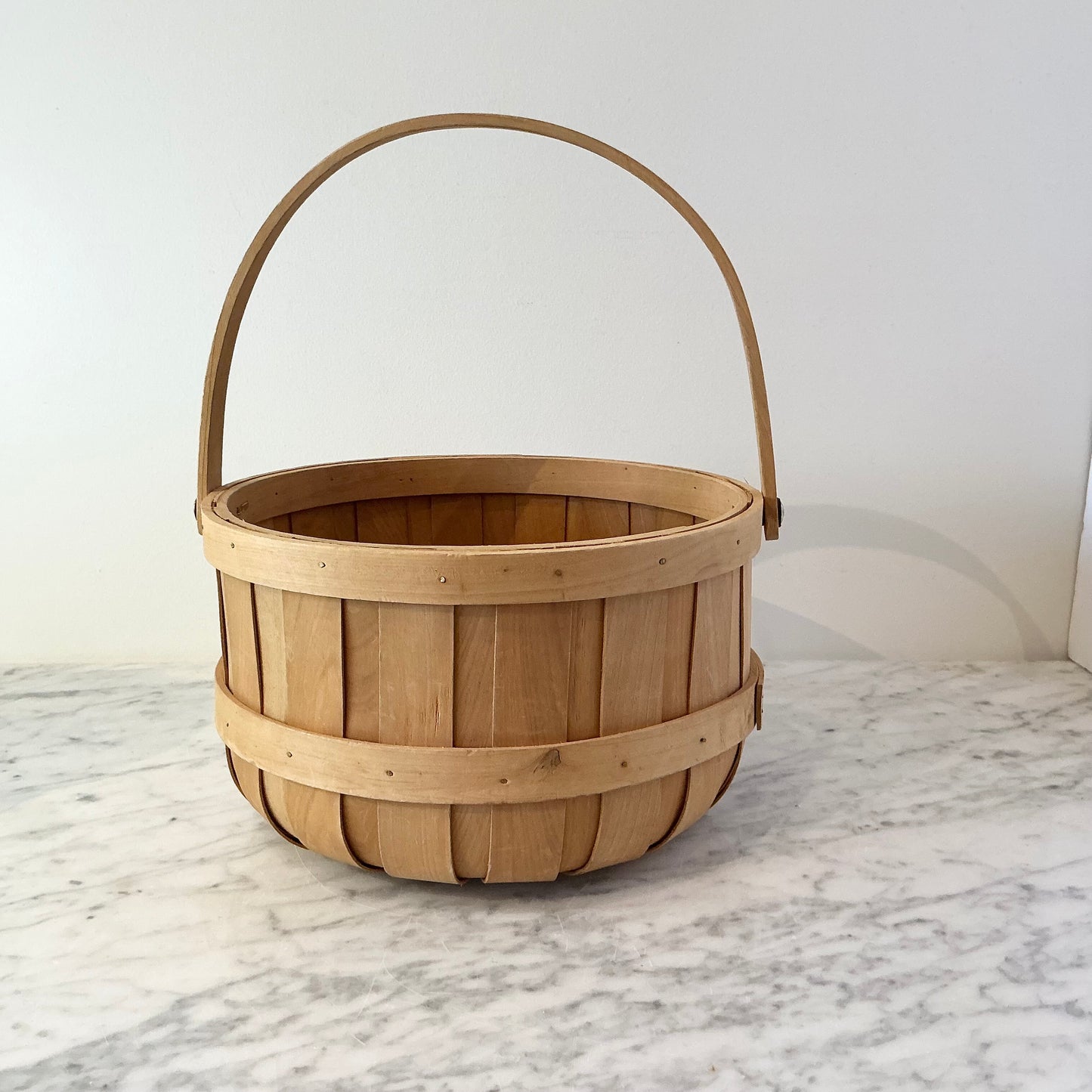 10” Vintage Basket with Handle