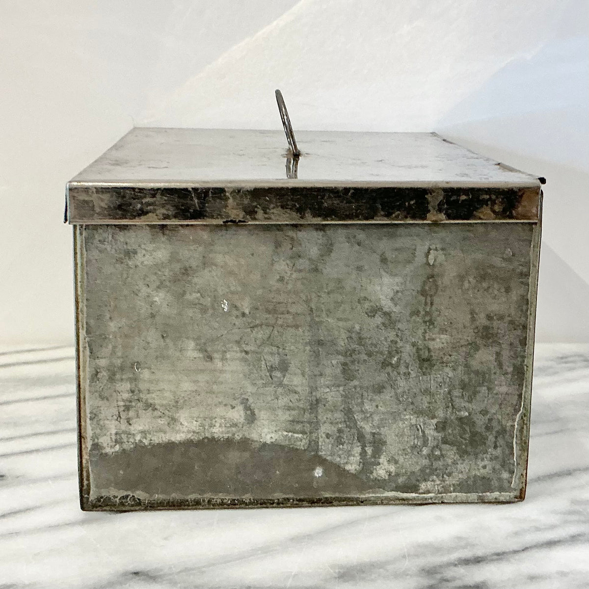 Vintage Metal Storage Box
