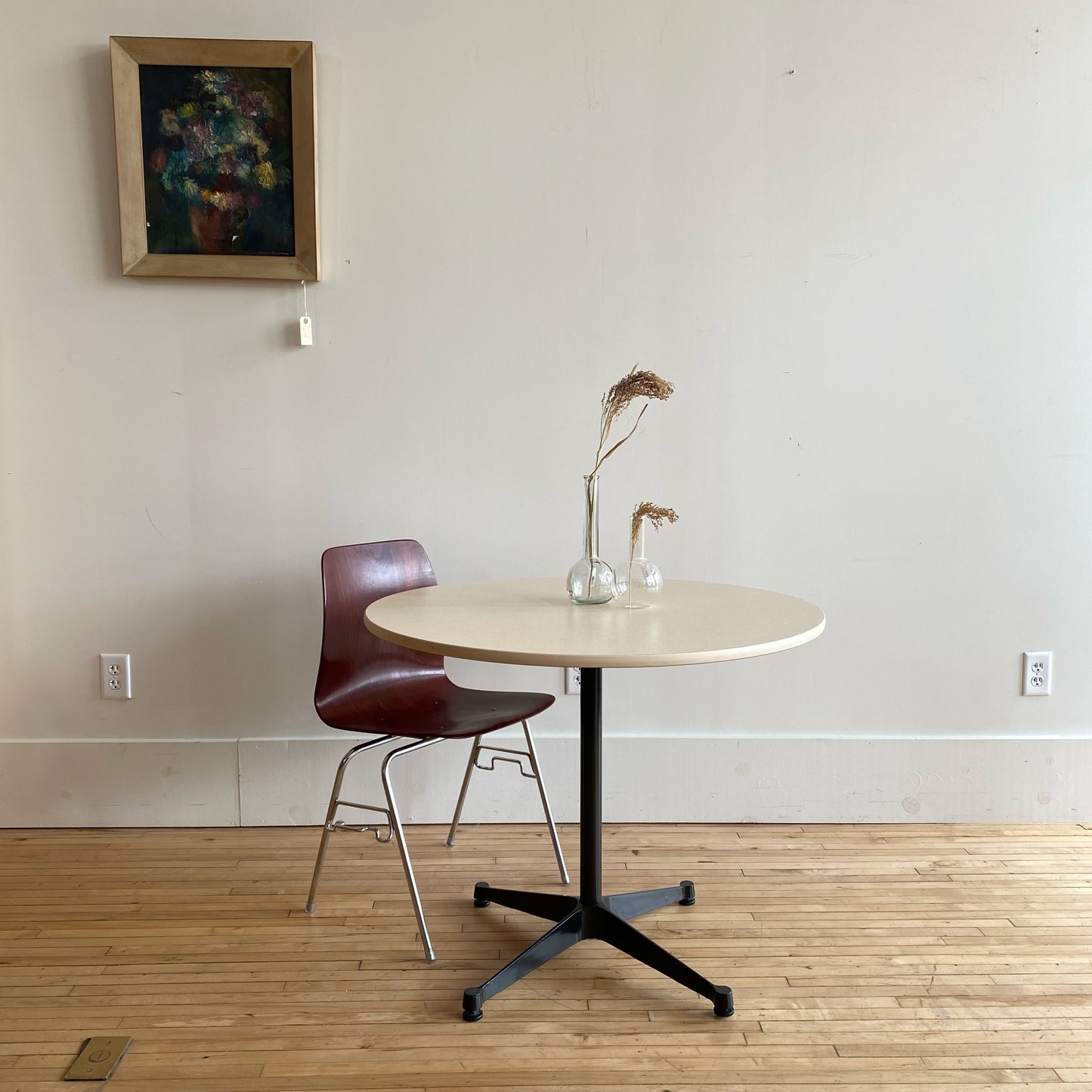 Found 36" Round Table by Eames for Herman Miller