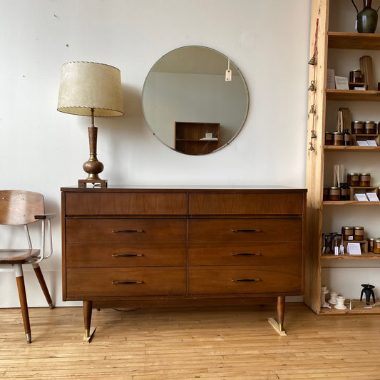 Vintage MCM 6-Drawer Dresser