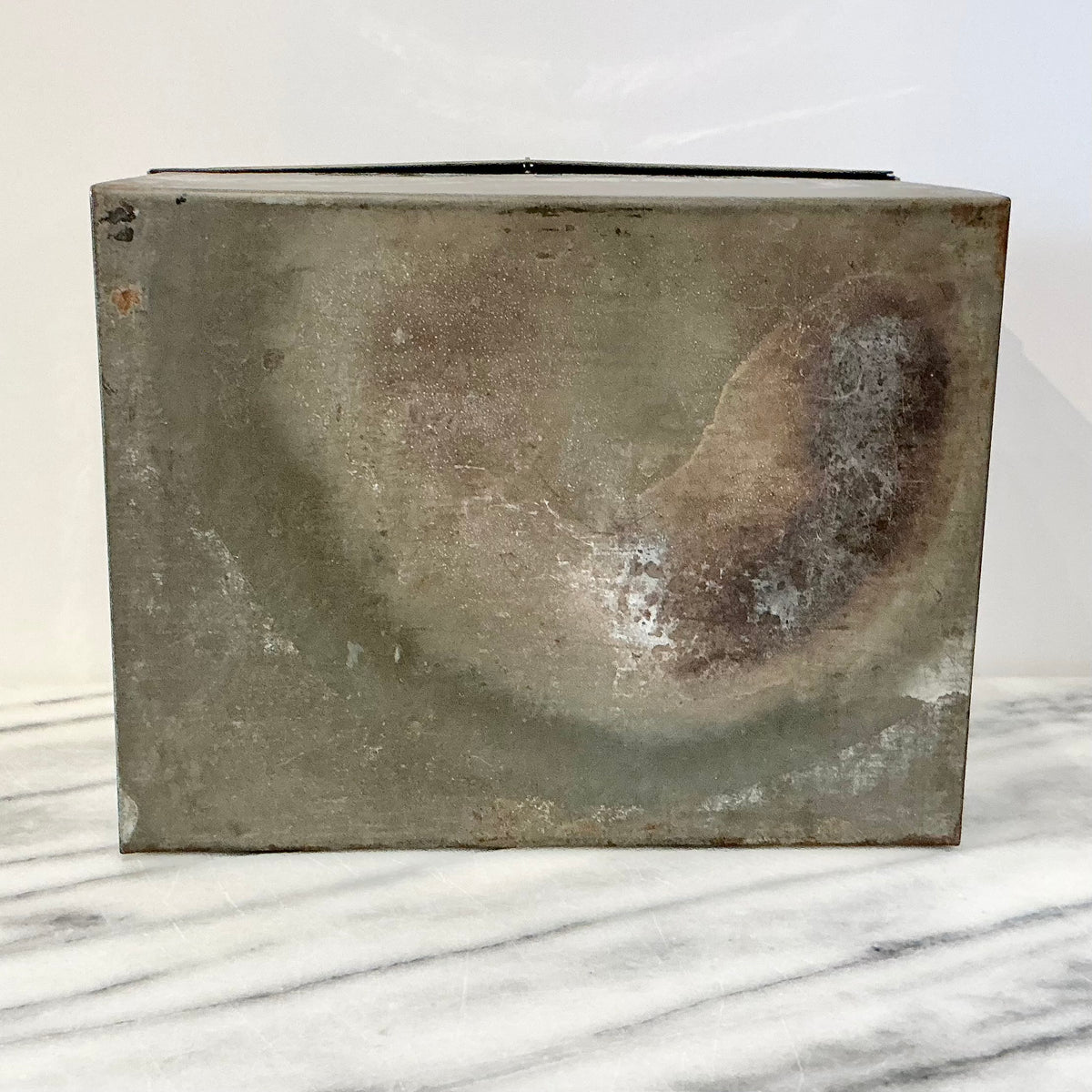 Vintage Metal Storage Box