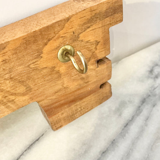 Vintage Handmade Key Hook