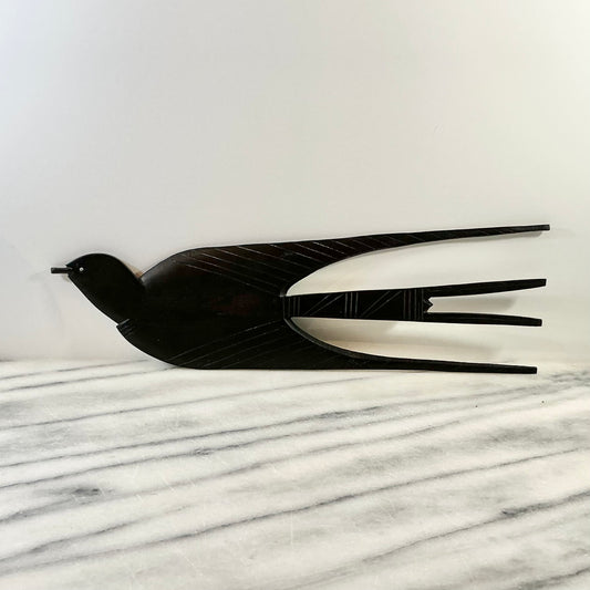 Vintage Wooden Bird Wall Decor