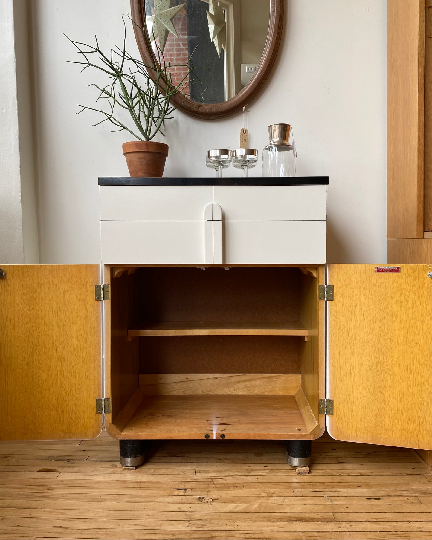 Vintage Industrial Cabinet