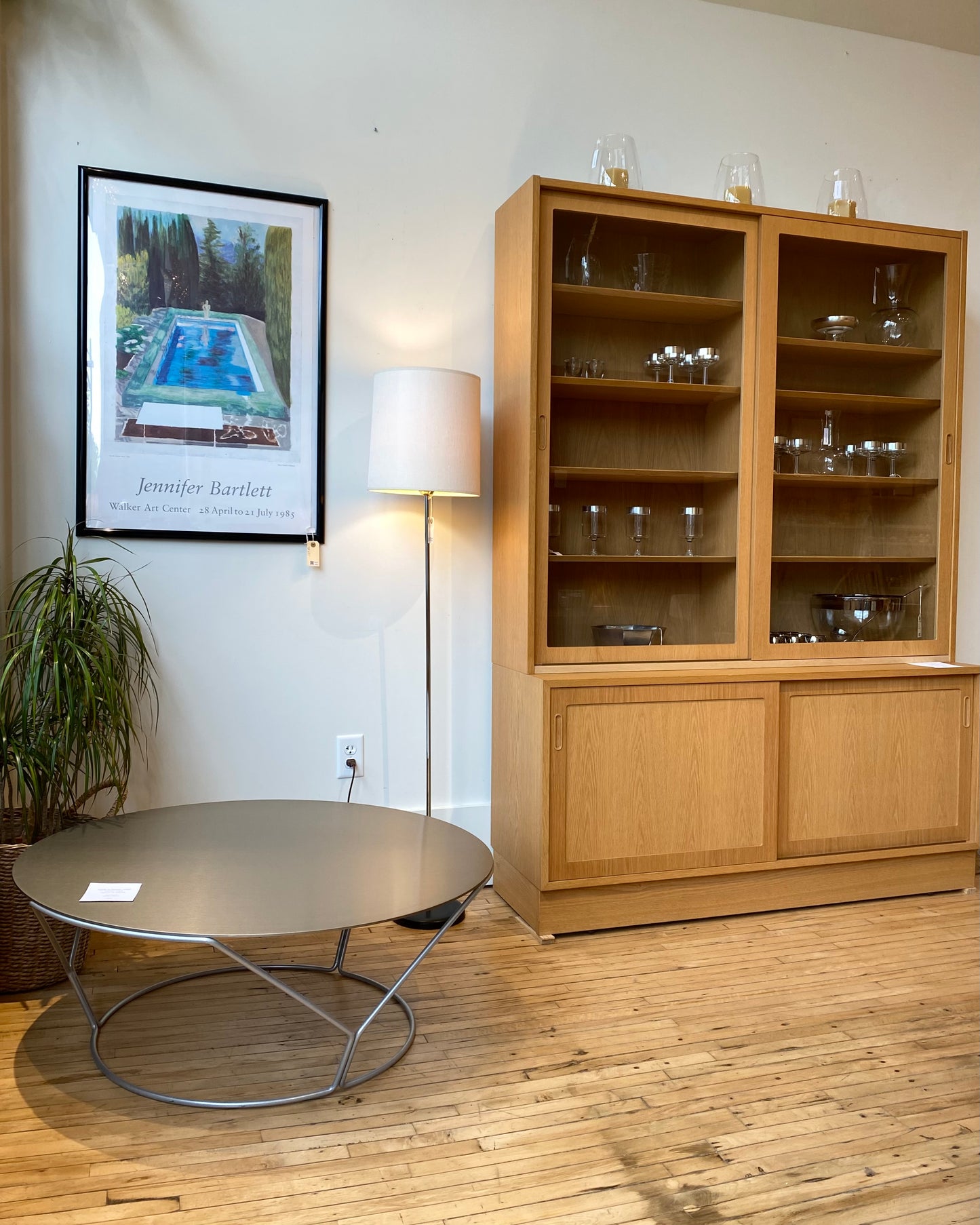 Found Aluminum + Steel Coffee Table