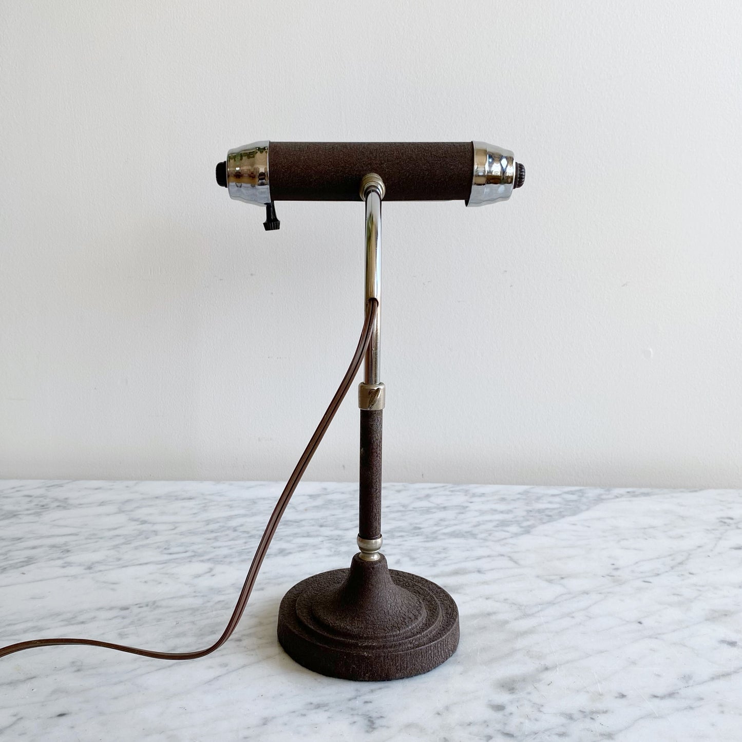 Antique 40's Desk Lamp (new cord + bulb)