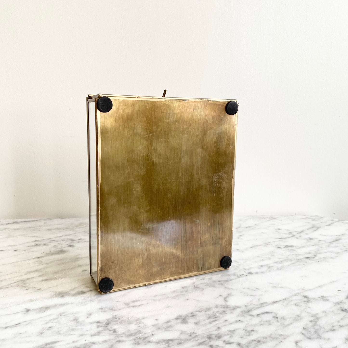 Antiqued Brass Keepsake Box