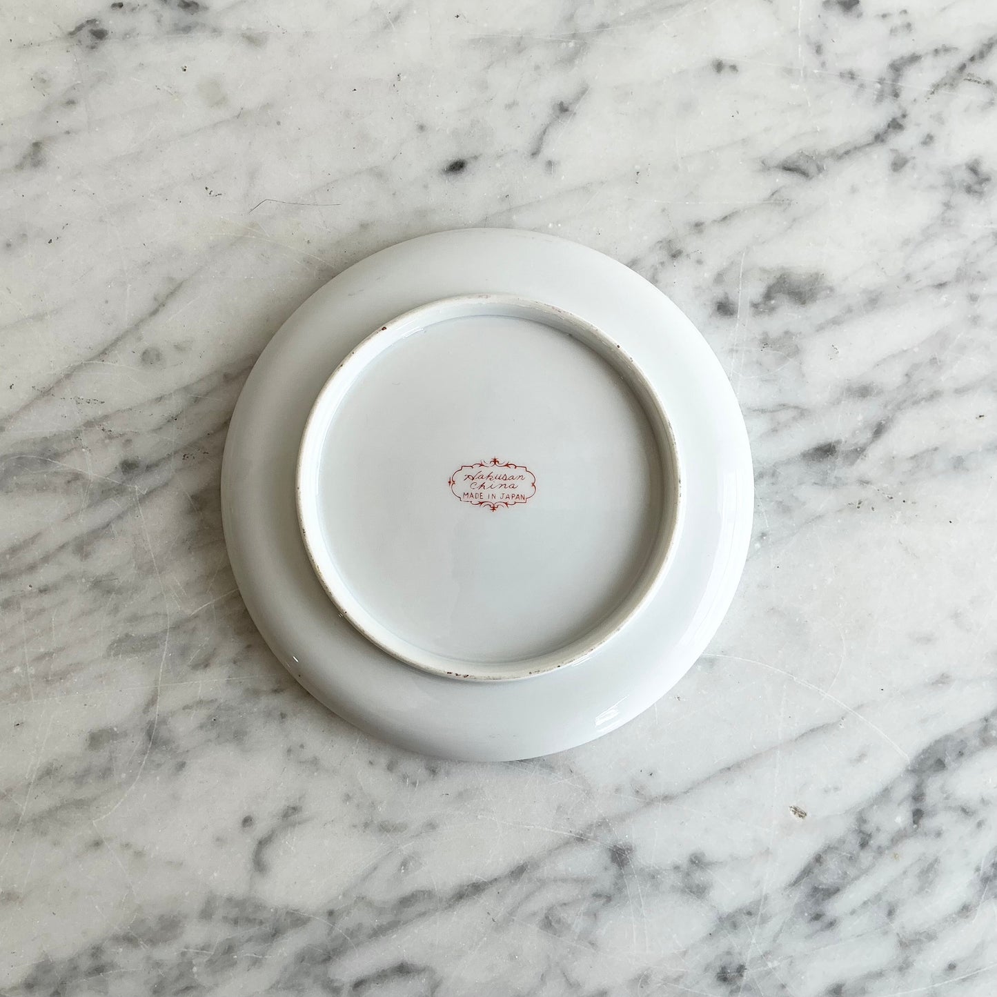 Vintage Japanese Porcelain Saucer