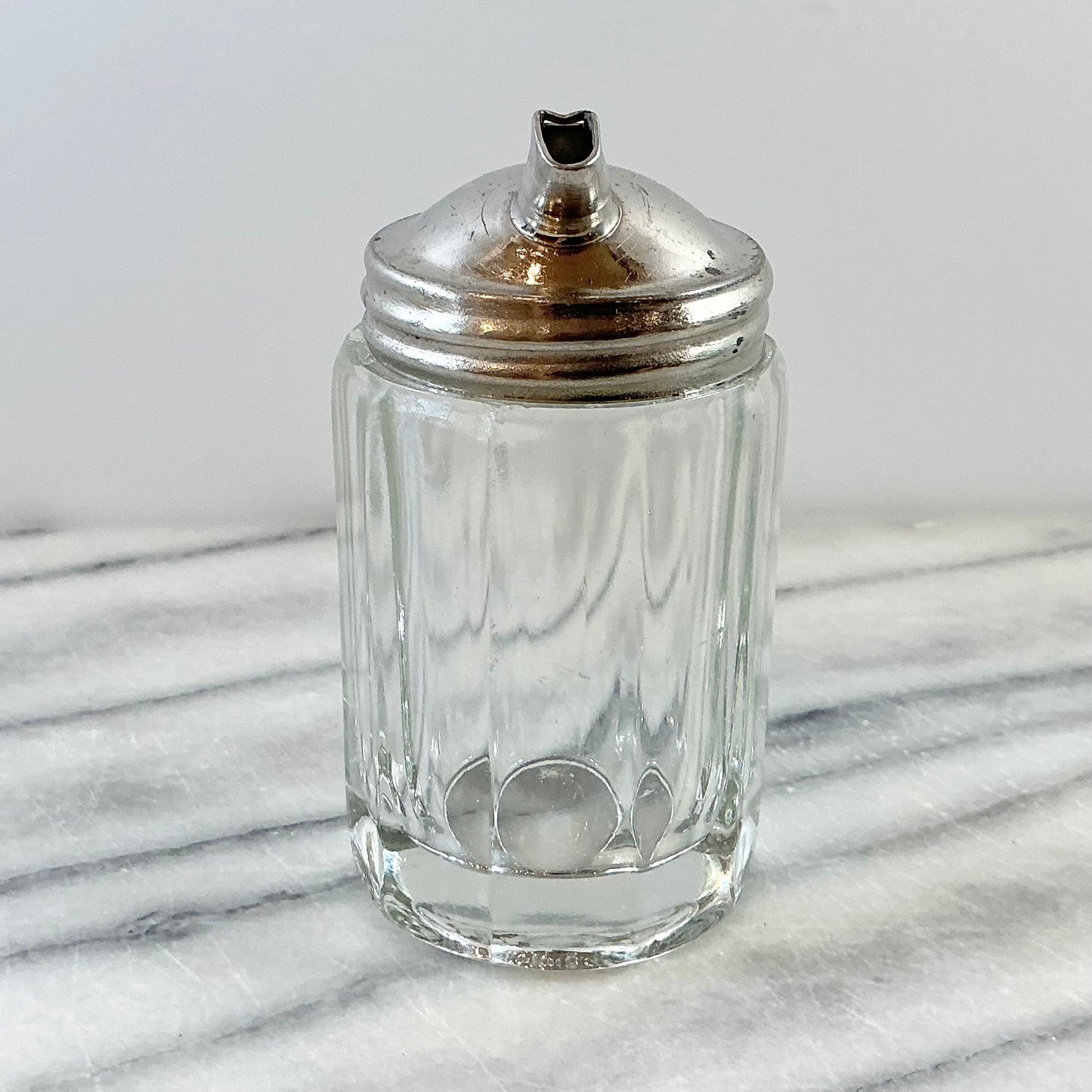 Vintage Glass Sugar Dispenser