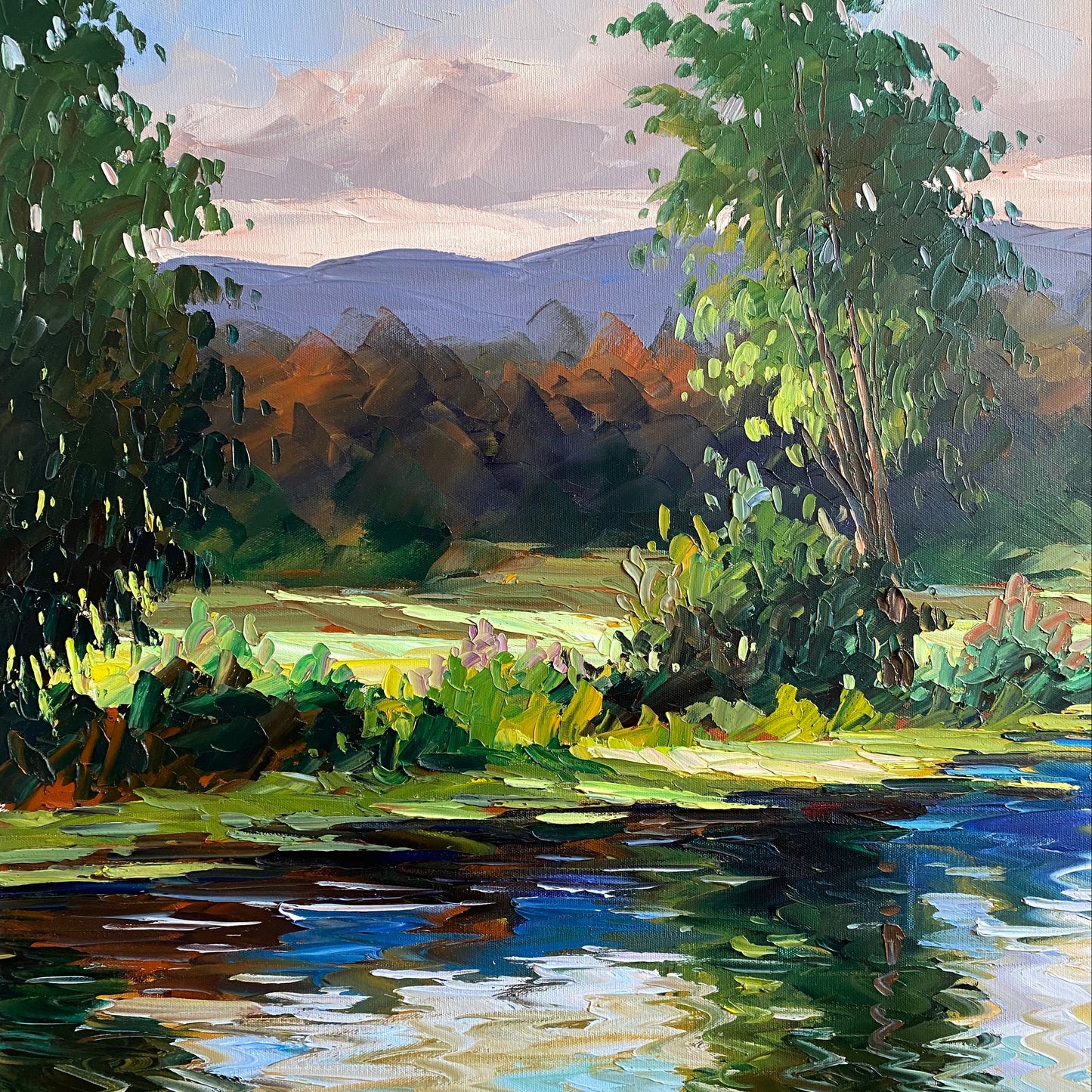 XL Original Landscape Painting (46 x 40)