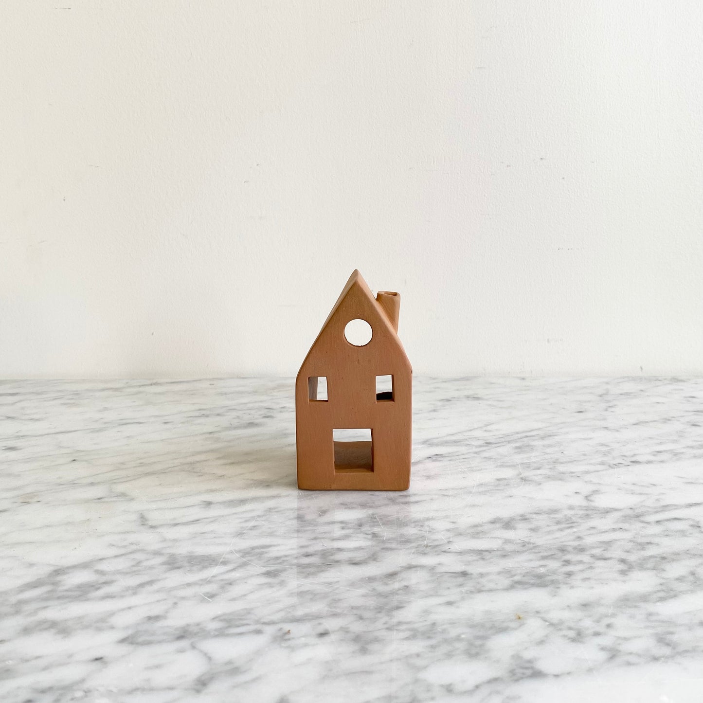 Terra-cotta House Incense Holder