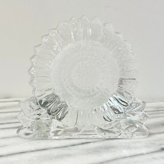 Vintage Sunflower Tea light Holder