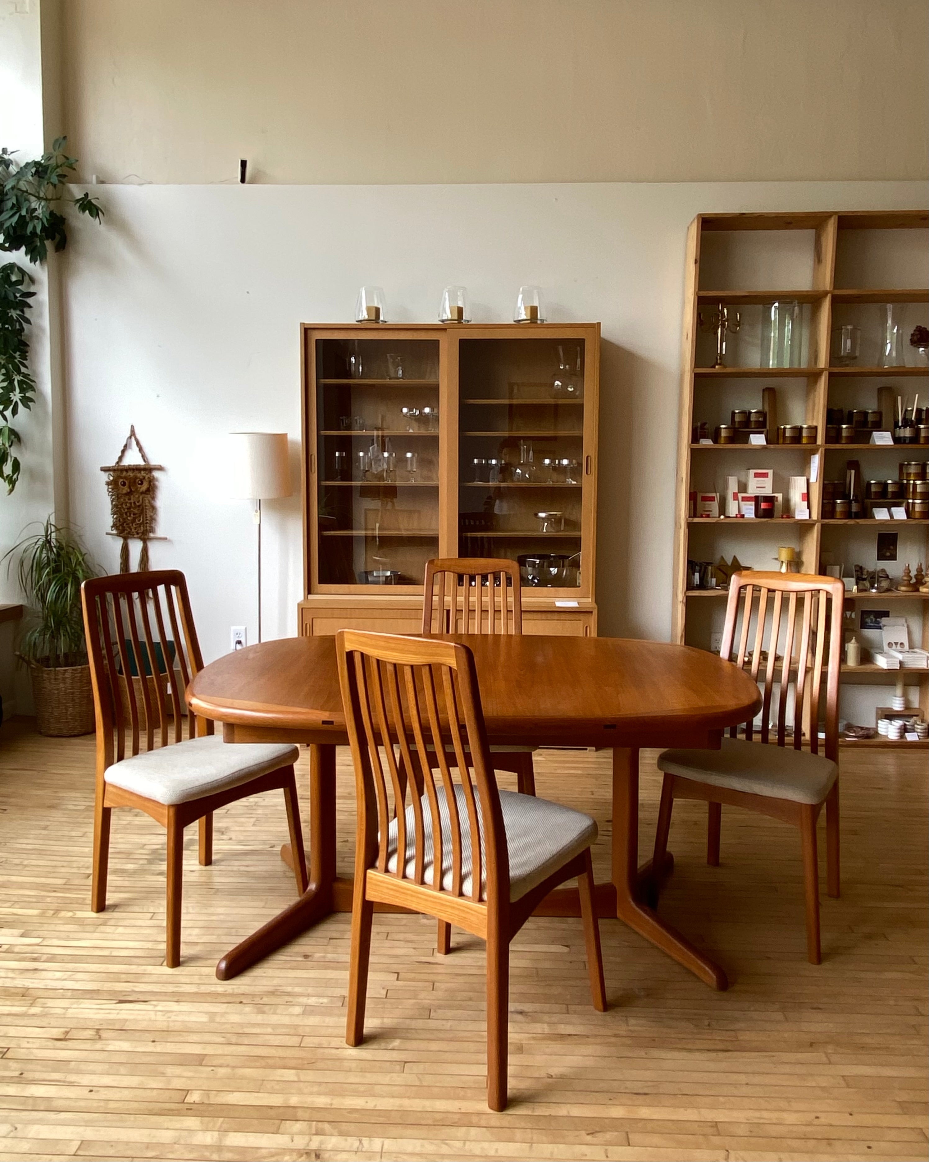 PENDING: Vintage Expandable Teak Dining Table by Benny Lindén