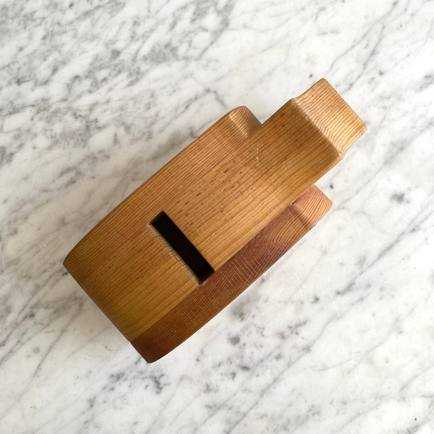 Vintage Handmade Bear Coin Bank