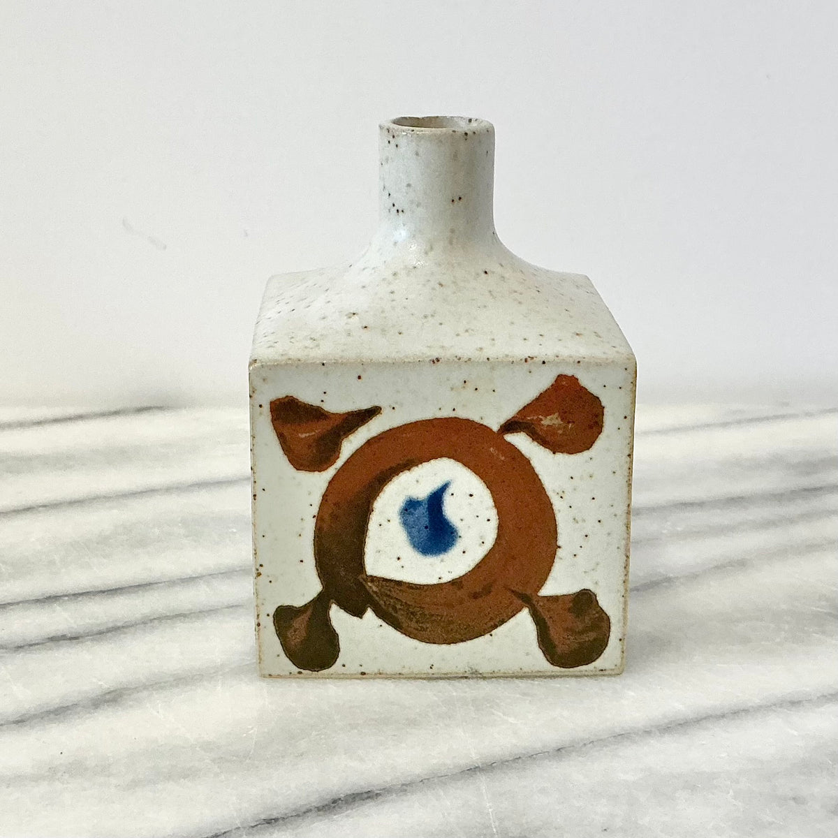 Vintage Japanese Ceramic Bud Vase