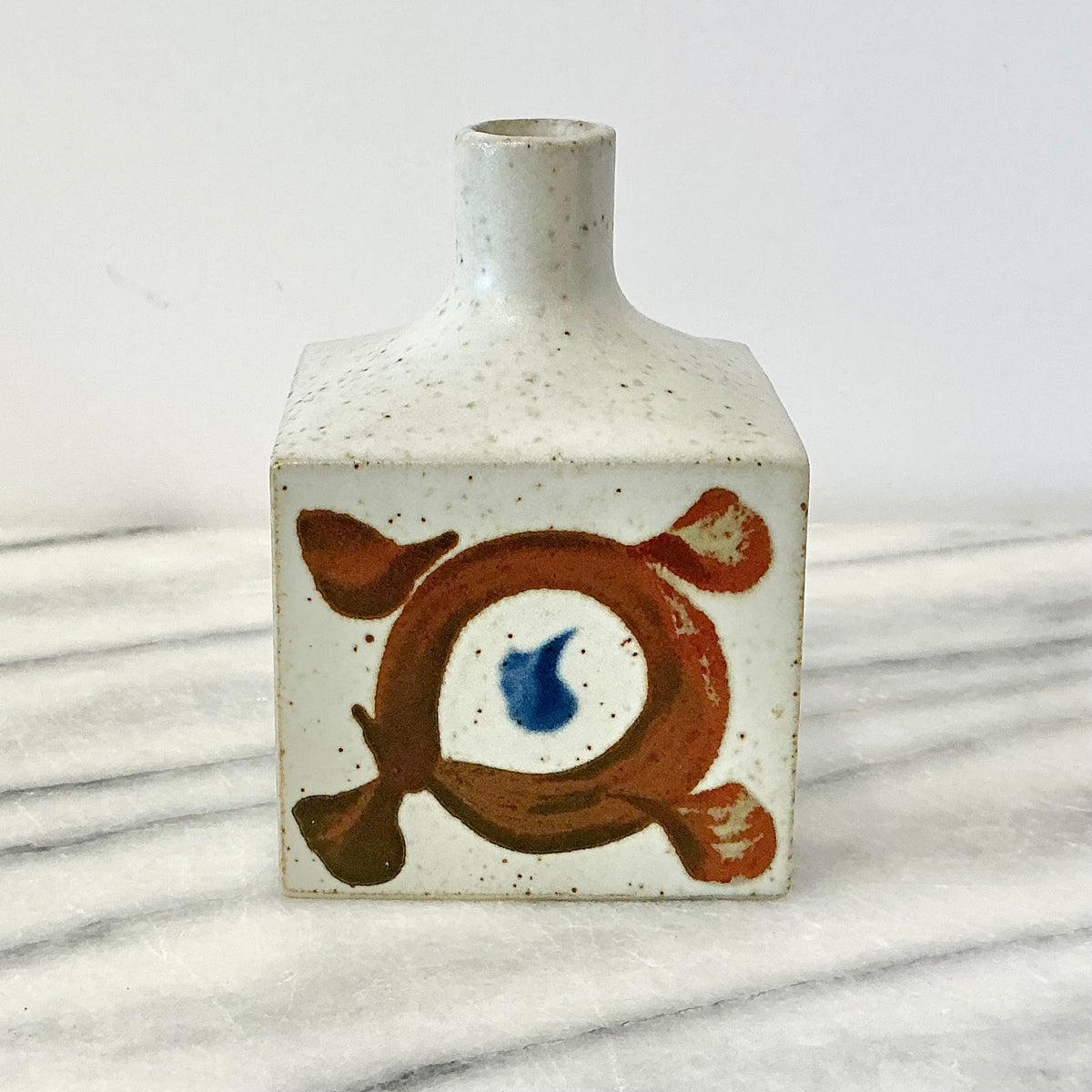 Vintage Japanese Ceramic Bud Vase