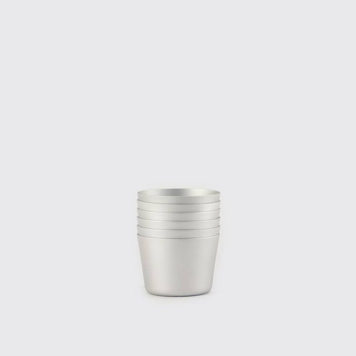 Small Aluminum Tumbler in Silver, 8.4 oz.