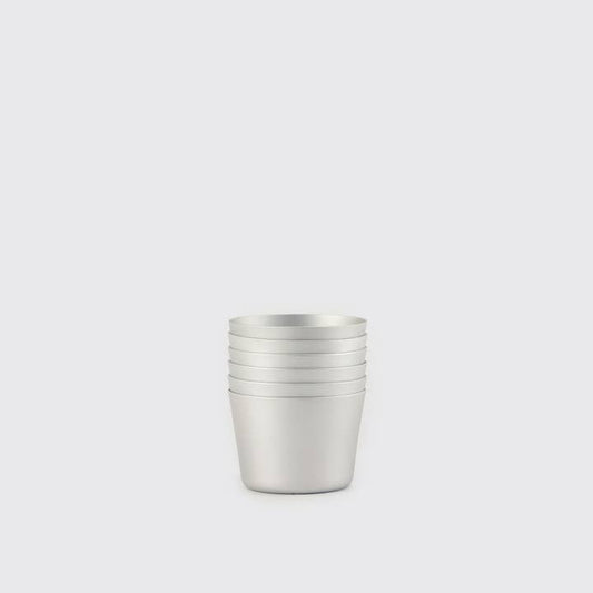 Small Aluminum Tumbler in Silver, 8.4 oz.