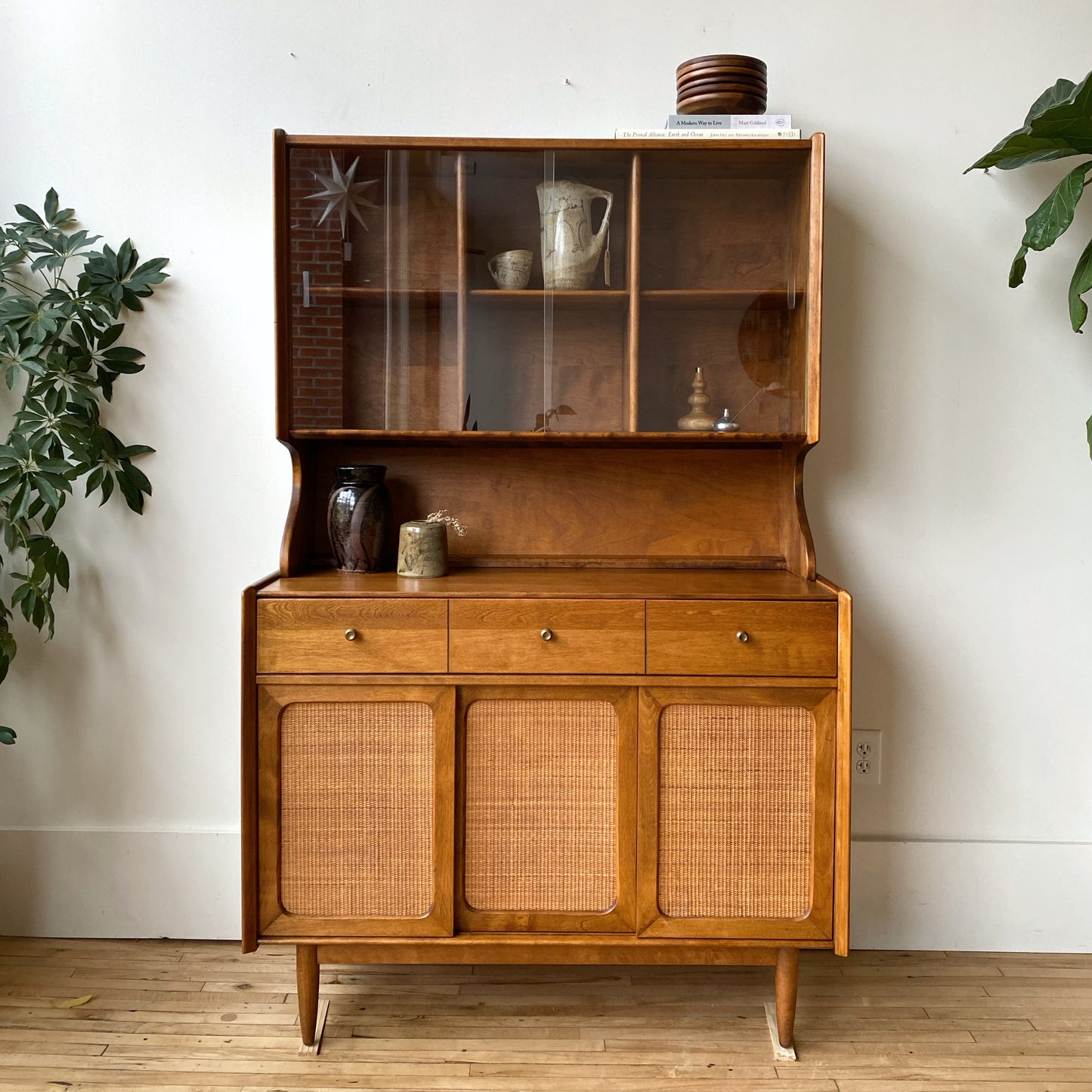 Vintage MCM Hutch by Conant Ball, Circa 1960's