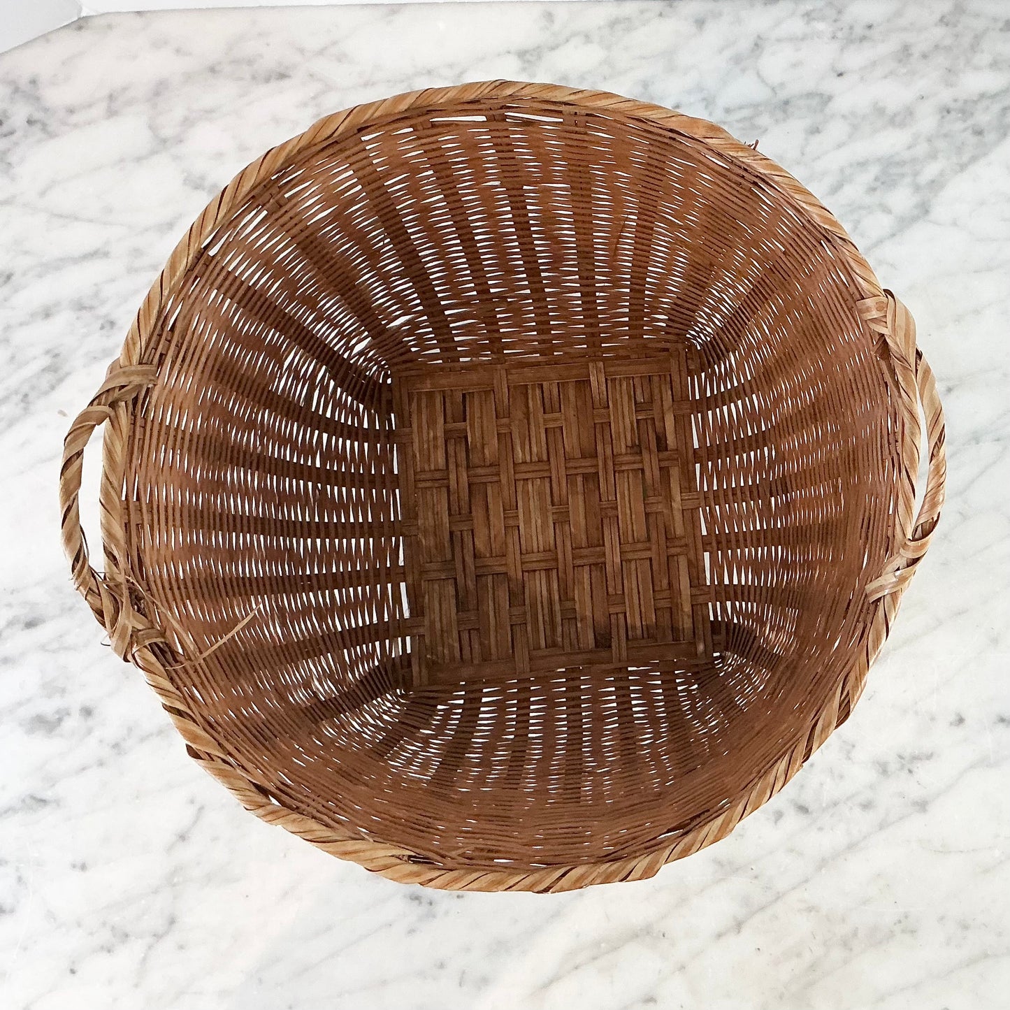 Vintage Basket With Handles