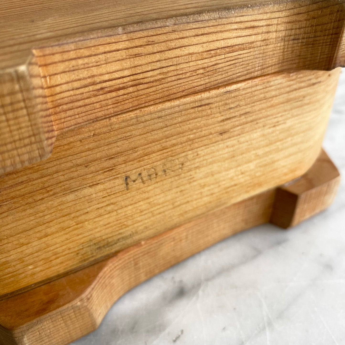 Vintage Handmade Bear Coin Bank