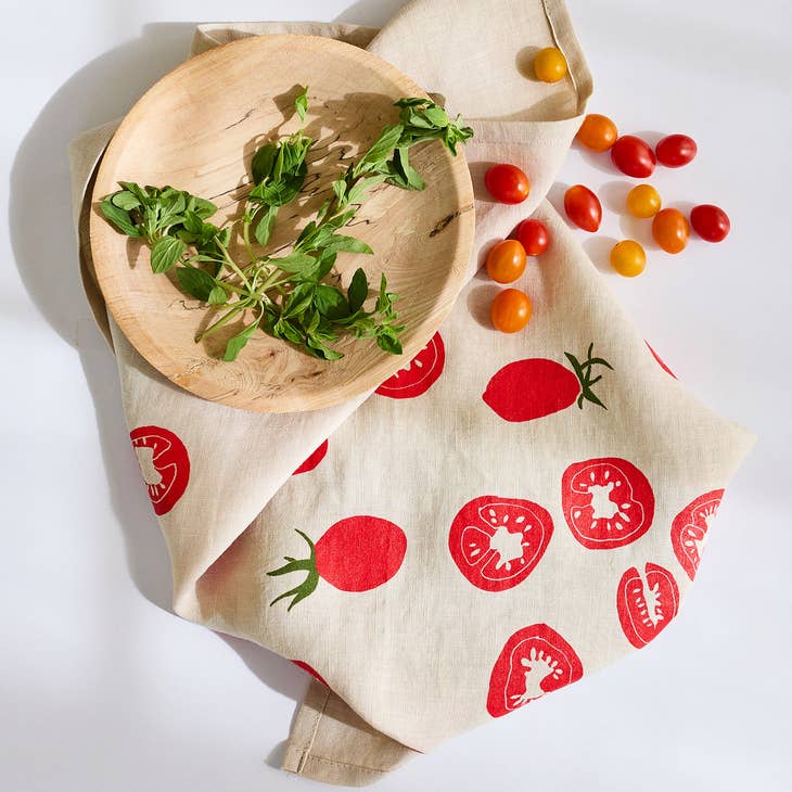 Cherry Tomato Tea Towel