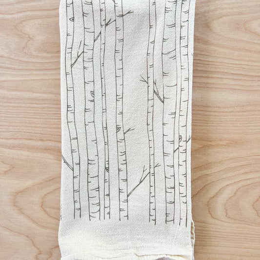 Birch Tree Tea Towel